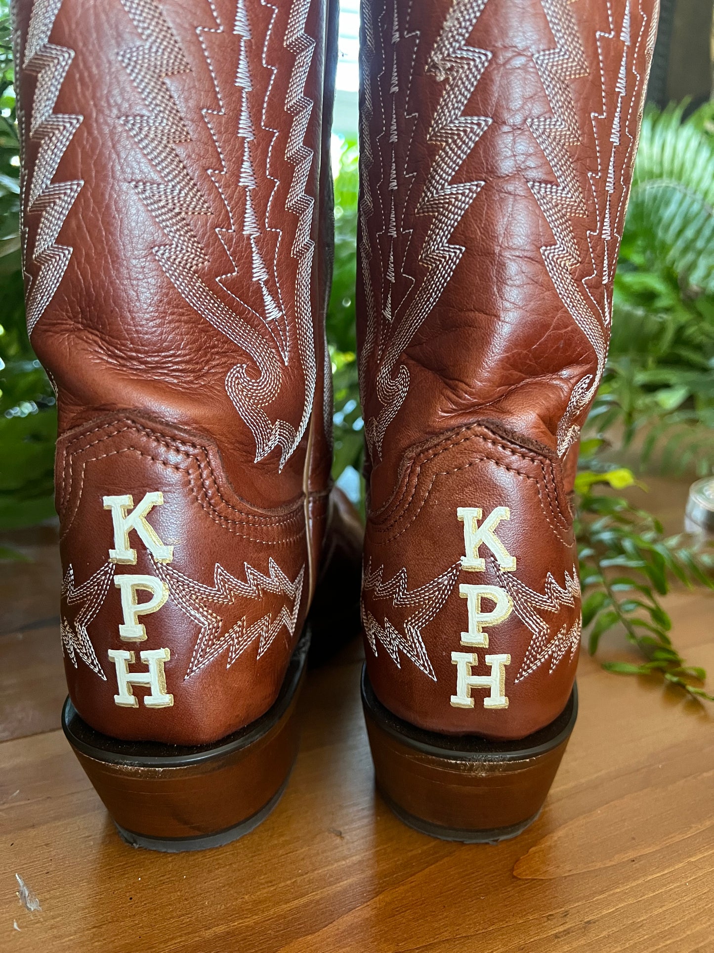 Boots: 2-3 Monogrammed Boot Heels Gift Certificate