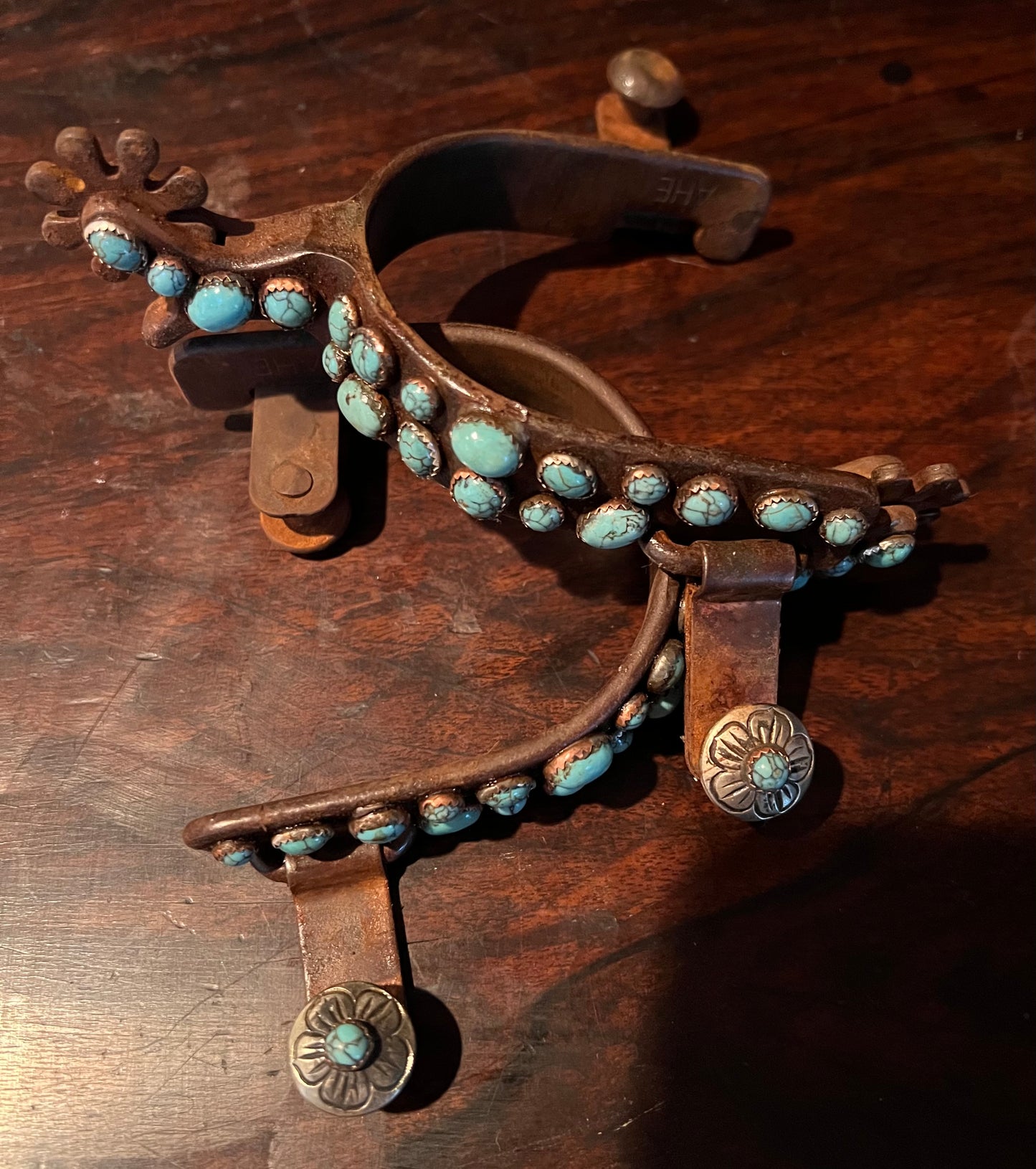 Turquoise Ladies Chap Guard Spur
