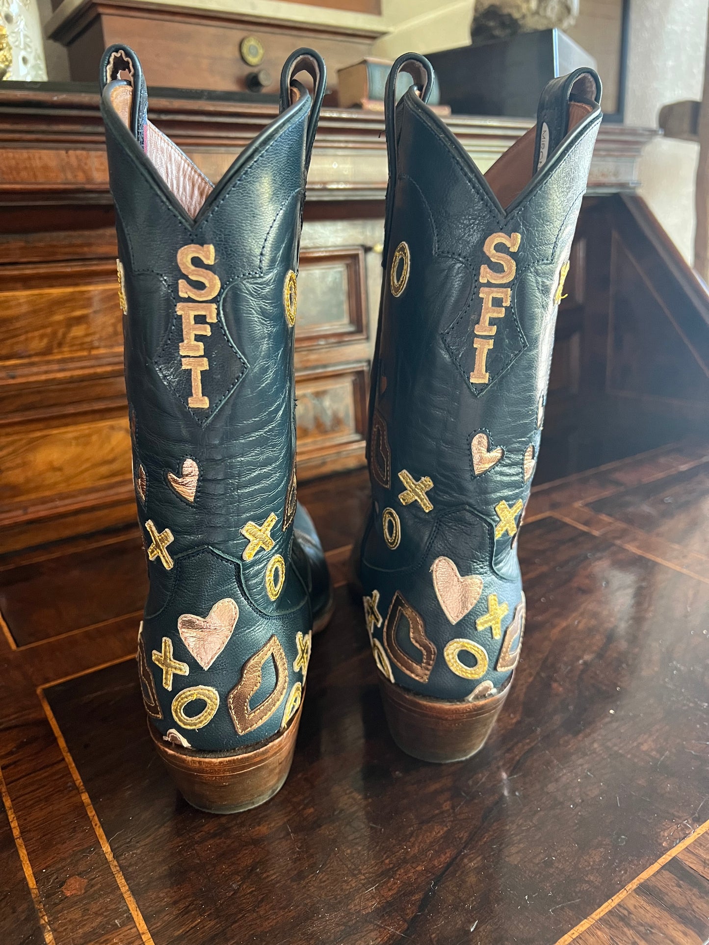 Boots: 2-3 Monogrammed Boot Heels Gift Certificate