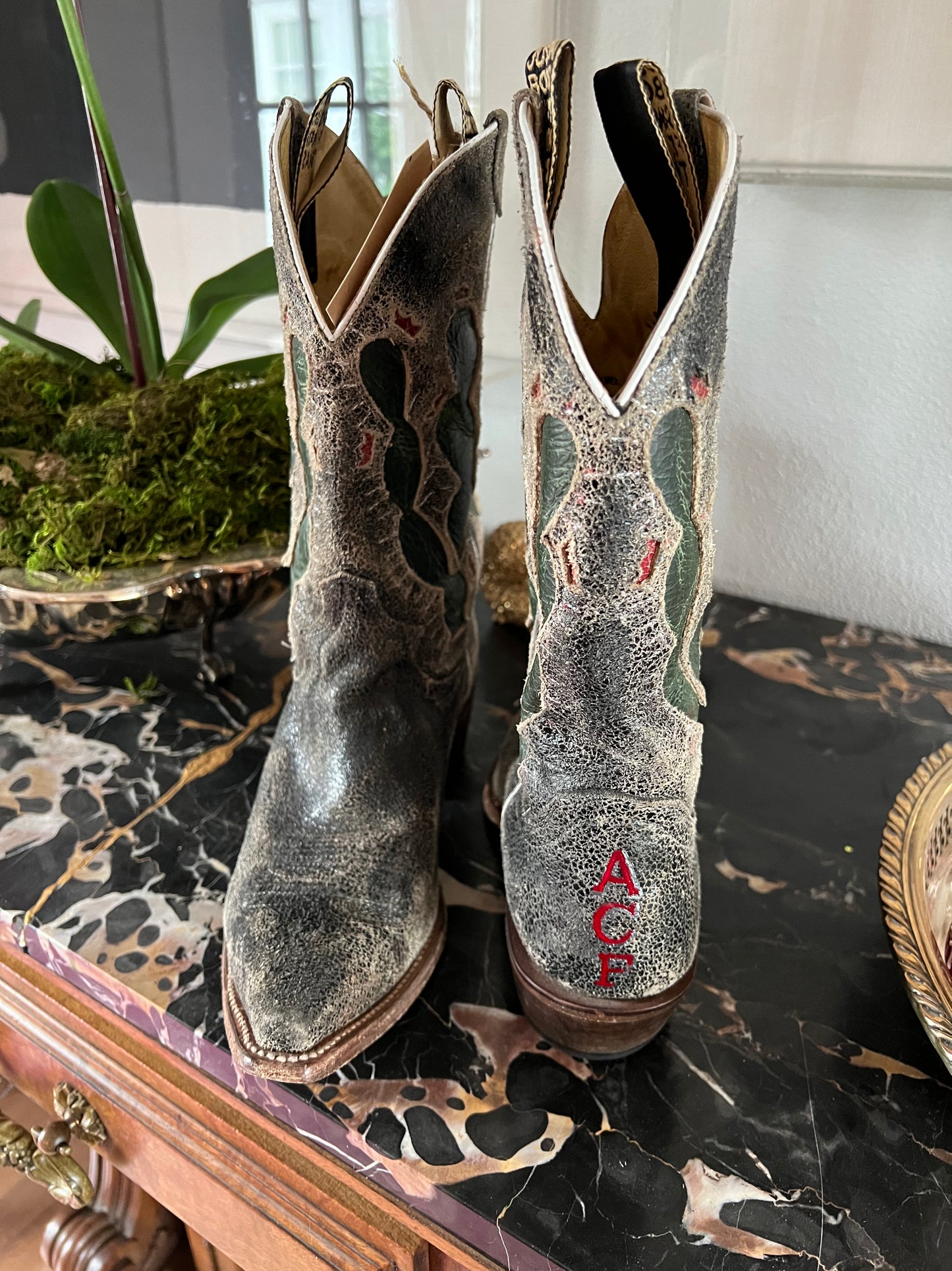 Boots: 2-3 Monogrammed Boot Heels Gift Certificate