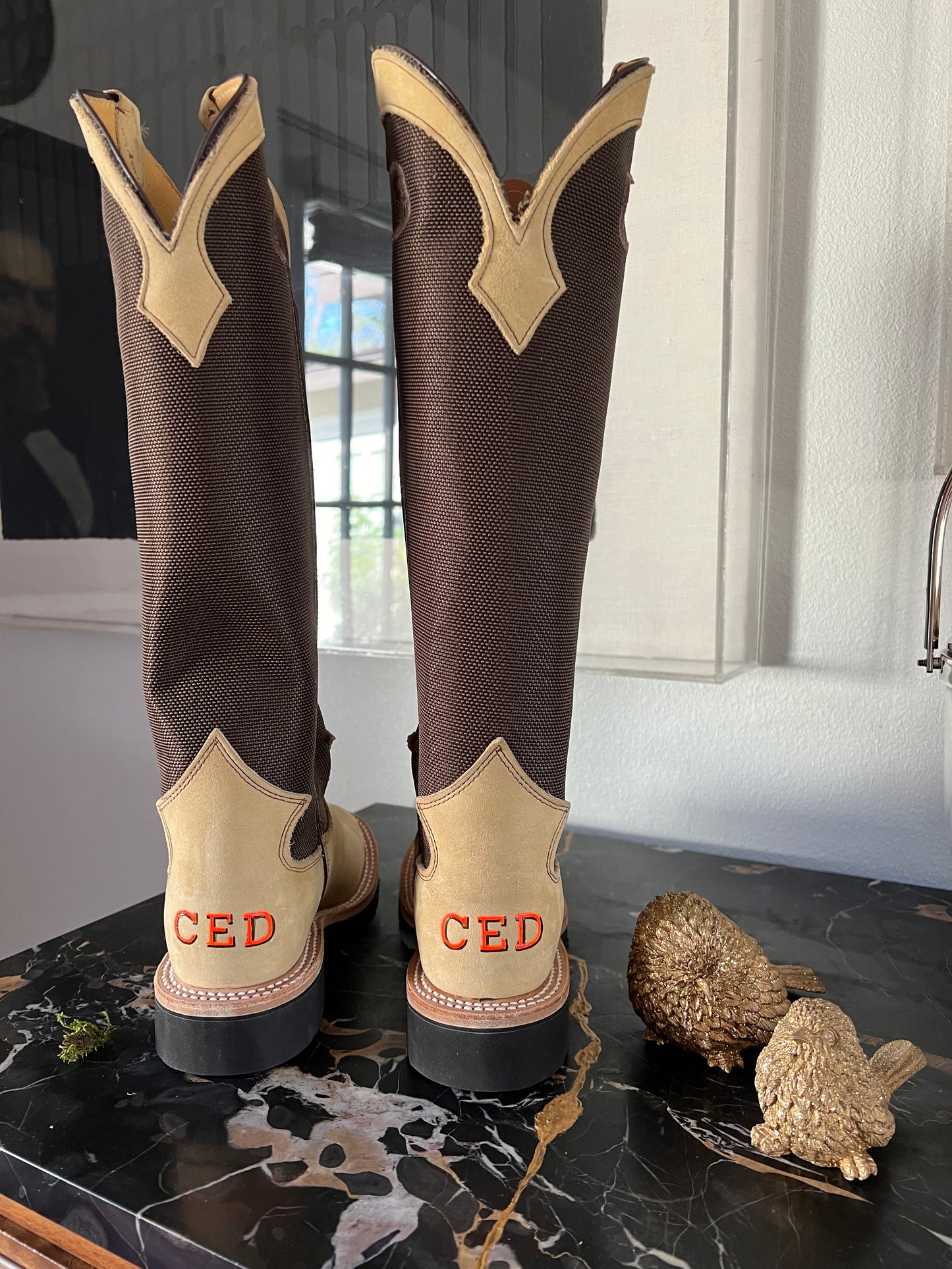 Boots: 2-3 Monogrammed Boot Heels Gift Certificate