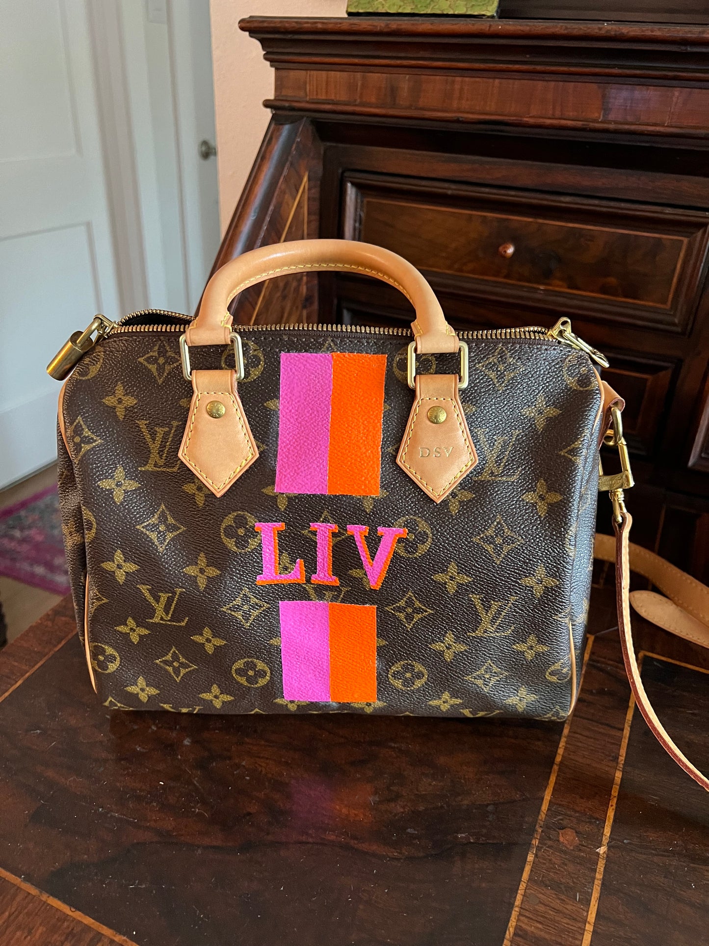 Bag: Two Stripes; Monogram Not Included: Gift Certificate