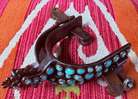 Turquoise Ladies Chap Guard Spur