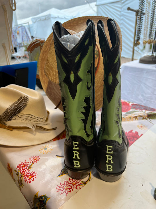 Boots: 2-3 Monogrammed Boot Heels Gift Certificate