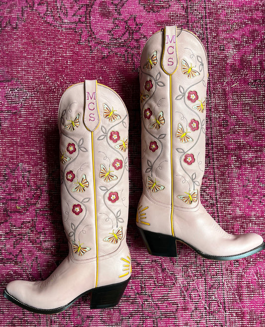 Boots: 2-3 Monograms on Pulls